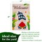 G128 Garden Flag Set Seasonal Gnomes 12"x18" 4 pieces Blockout Fabric